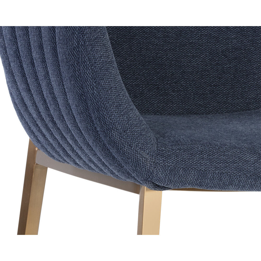 Lucano Belfast Navy Dining Armchair